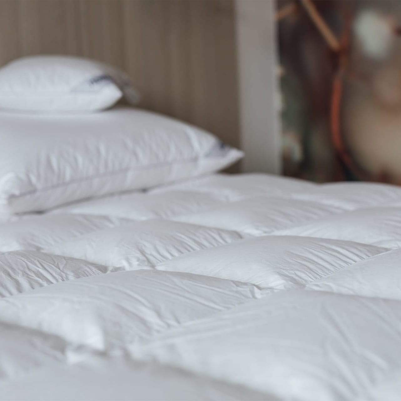 kołdra puchowa z puchu gęsiego